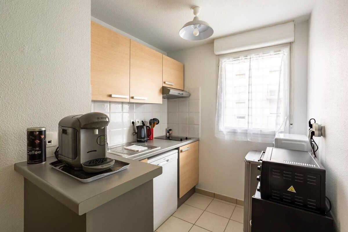 Le Sevigne - Cosy Et Calme - Balcon Et Parking Lägenhet Cesson-Sévigné Exteriör bild